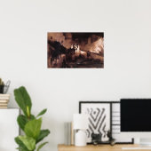 Poster Château (Bureau à domicile)