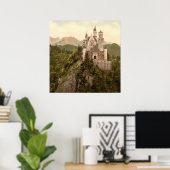 Poster Château allemand Neuschwanstein (Bureau à domicile)