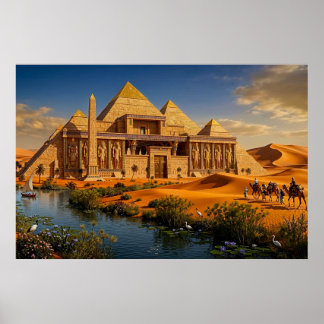 Poster Château Ancien des Sables Torrides