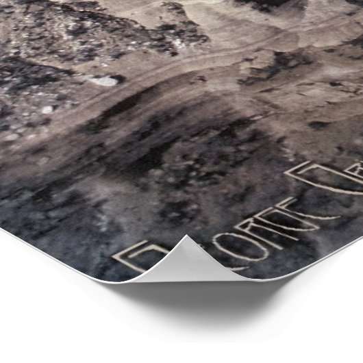 Poster Château blanc (Coin)