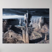 Poster Château blanc (Devant)