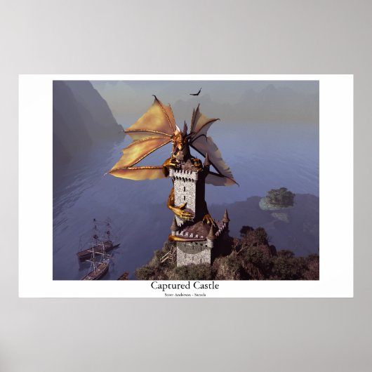 Poster Château capturé (Devant)