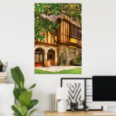 Poster Château - Château III (Bureau à domicile)