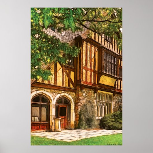 Poster Château - Château III (Devant)