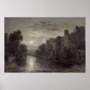 Poster Château d'Allington, près de Maidstone, Kent ;