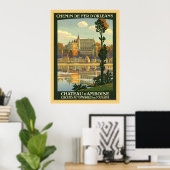 Poster Château d'Amboise (Bureau à domicile)