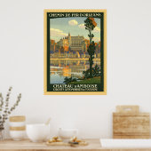 Poster Château d'Amboise (Cuisine)