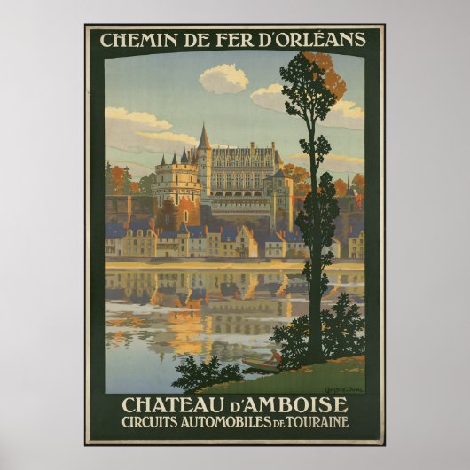 Poster Château d'Amboise (Devant)