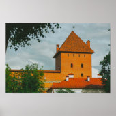 Poster Château d'architecture de Lida Belarus (Devant)