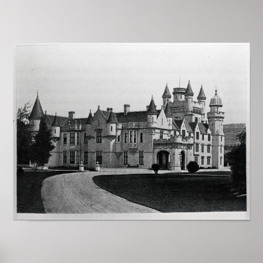 Poster Château de Balmoral (Devant)