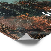 Poster Château de Bavaria Neuschwanstein Vintage (Coin)