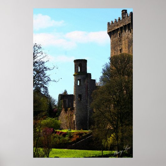 Poster Château de Blarney, Irlande (Devant)