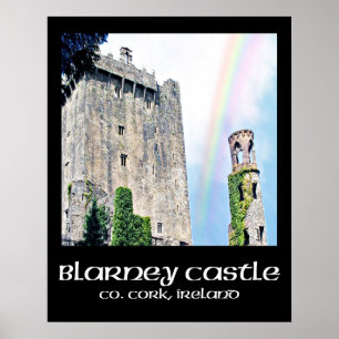 Poster Château de Blarney, Irlande. Irlandais, Poster, Ca