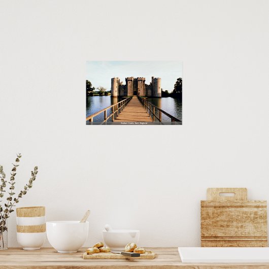 Poster Château de Bodiam, Kent, Angleterre (Cuisine)