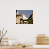 Poster Château de Bran du 13e siècle (château de Dracula) (Cuisine)