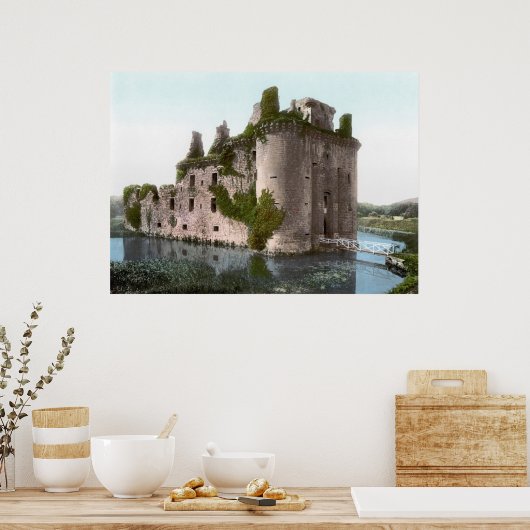 Poster Château de Caerlaverock (Cuisine)