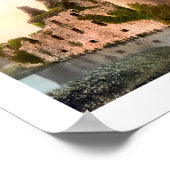 Poster Château de Caerlaverock, Dumfries, Écosse (Coin)