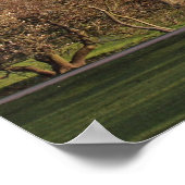 Poster Château de Cardiff au soleil du début du printemps (Coin)