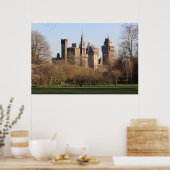Poster Château de Cardiff au soleil du début du printemps (Cuisine)