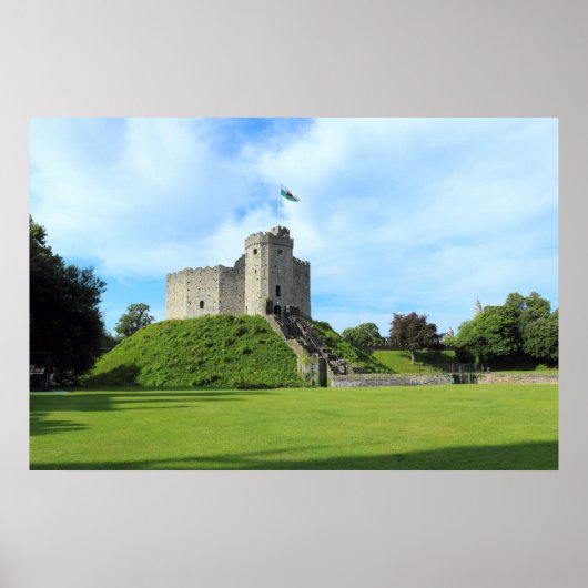 Poster Château de Cardiff - Gardien II (Devant)