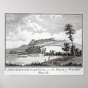 Poster Château de Carisbrook, dans l'île du Wight