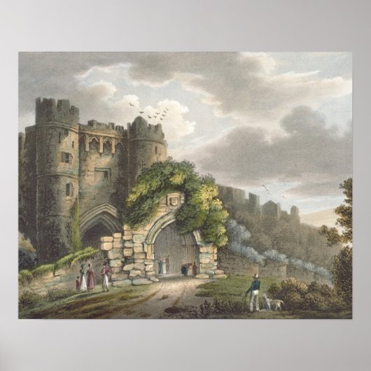 Poster Château de Carisbrook, from 'The Isle of Wight Ill (Devant)
