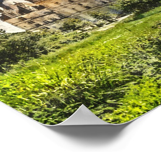 Poster Château de Chambord, France. (Coin)