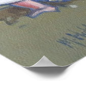 Poster Château de Château de Saint-Jacques sur la plage (Coin)