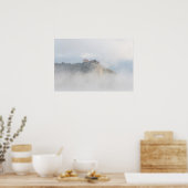 Poster Château de chaume entouré de nuages (Cuisine)