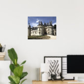 Poster Château de Chaumont-Sur-Loire. (Bureau à domicile)
