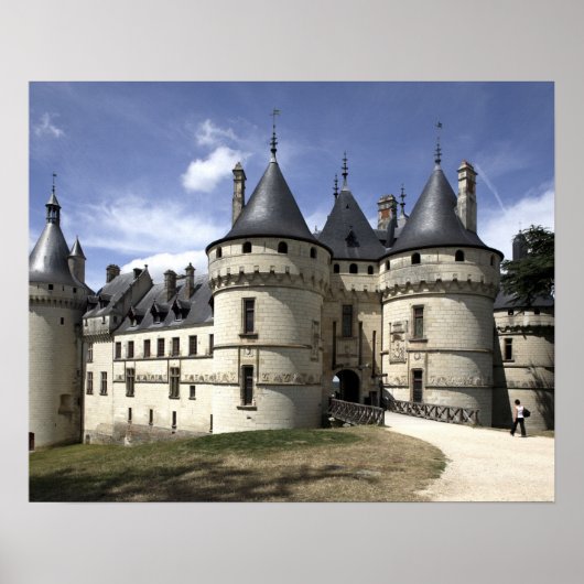 Poster Château de Chaumont-Sur-Loire. (Devant)