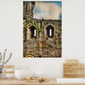 Poster Château de Chepstow Windows, Monmouthshire, Pays d (Cuisine)