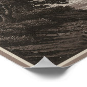 Poster Château de Chillon, Lac Léman, Suisse (Coin)