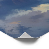 Poster Château de Cloud - Art Imaginaire peint (Coin)