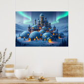 Poster Château de Cœur d'Hiver (Cuisine)
