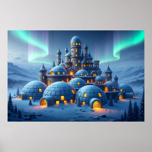 Poster Château de Cœur d'Hiver (Devant)