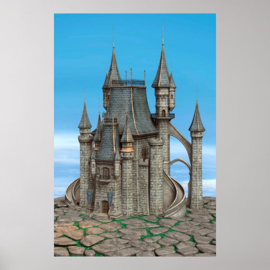 Poster Château de Conte de Fées (Devant)