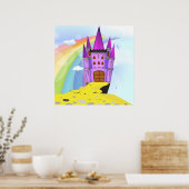 Poster Château de Contes de Fées (Cuisine)