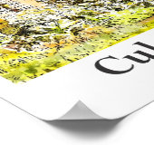 Poster Château de Culzean Ecosse Voyage Aquarelle (Coin)