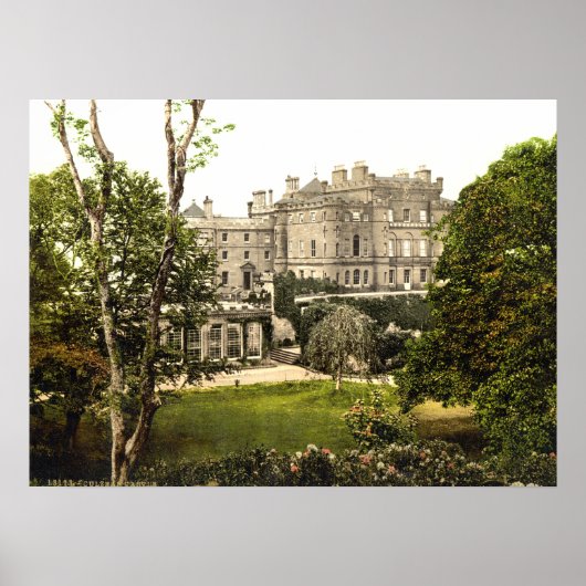 Poster Château de Culzean, Maybole, Carrick, Écosse (Devant)