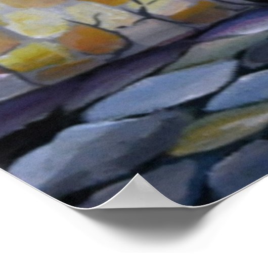 Poster Château de Dracula - Cour intérieure (Coin)