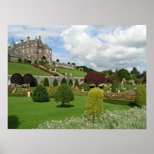 Poster Château de Drummond Ecosse (Devant)