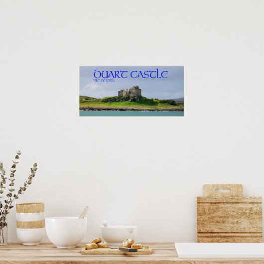 Poster château de duart (Cuisine)