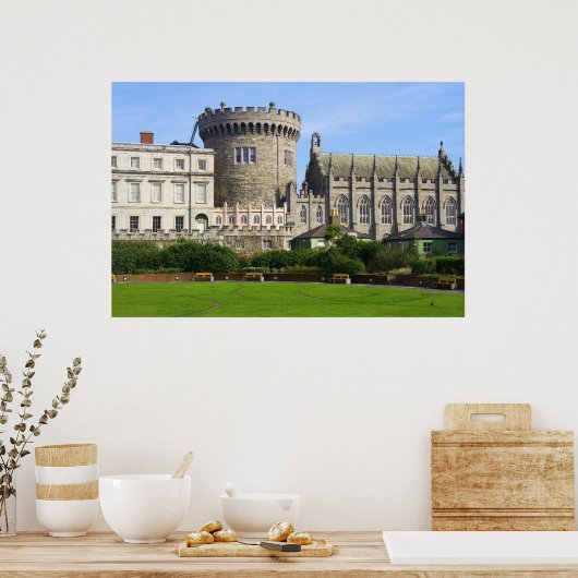 Poster Château de Dublin (Cuisine)