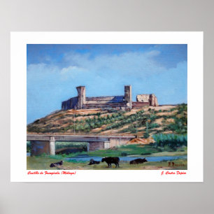 Poster Château de Fuengirola (Malaga)