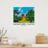 Poster Château de Highclere, Hampshire, Angleterre (Cuisine)