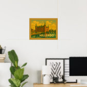 Poster Château de Hillerød Danemark (Bureau à domicile)
