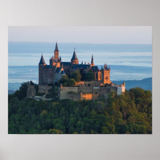 Poster Château de Hohenzollern (Devant)