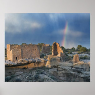Poster Château de Hovenweep, Monument national de Hovenwe