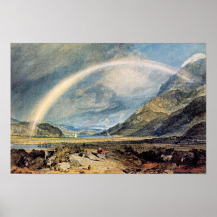 Poster Château de Kilchern par J.M.W. Turner